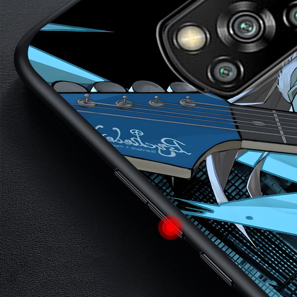 Чехол Band Cry для Xiaomi Poco M3 X3 NFC X5 M5s M4 Pro 5G F3 Черный Силиконовый Мягкий Чехол для Телефона Coque