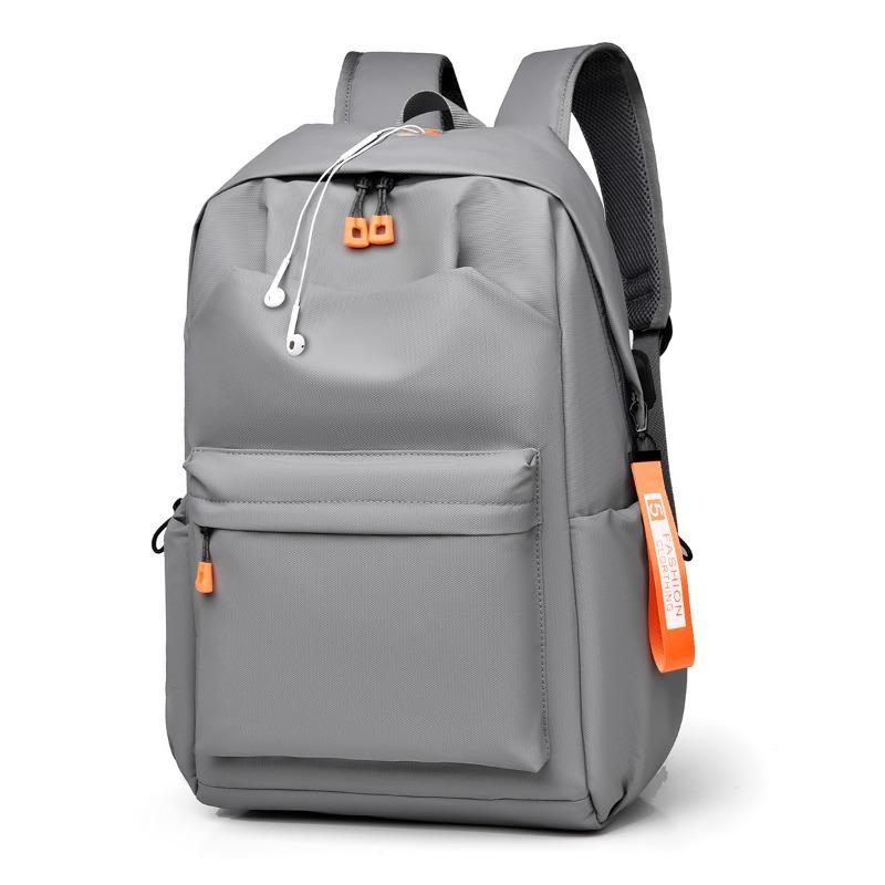 Дорожный рюкзак Мужской простой большой вместимости для активного отдыха Многофункциональный рюкзак Школьный рюкзак для ученика средней школы