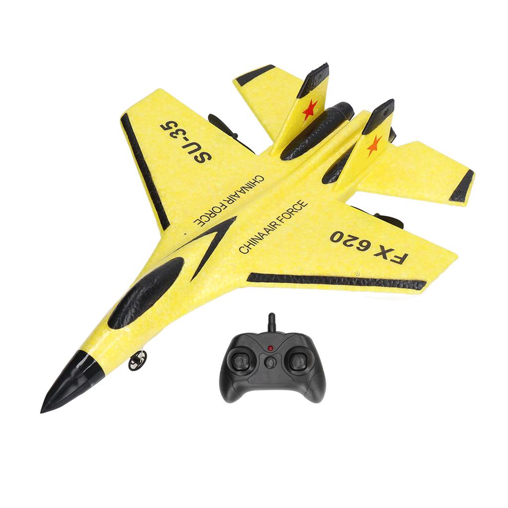 2.4G пенопластовый радиоуправляемый самолет модель электрический высокоскоростной долговечный легкий игрушечный самолет со светом для