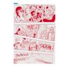 Hobonichi ONE PIECE Memories Небесный Остров Размер A5 Настольный Красный журнал/Блокнот Hobonichi,