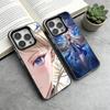 Чехол для телефона Wuthering Waves для iPhone 17,16,15,14,13,12,11 Plus,Pro Max,XS, Цветной Серебристо-Черный Чехол