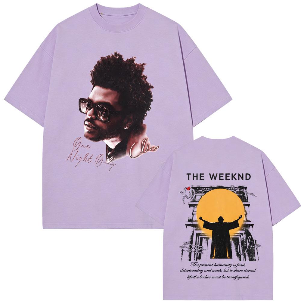 Футболка унисекс The Weeknd XO Tour 2026 Женская Хип-хоп Мода Поп-музыка Короткий рукав Унисекс Повседневная Винтажная Уличная одежда