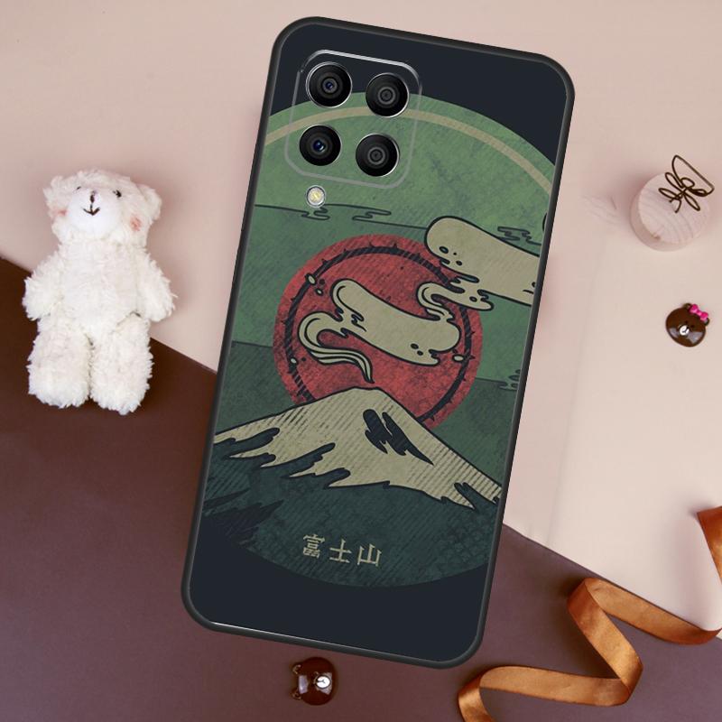 Японское искусство Гора Фудзи Чехол Для Samsung Galaxy M06 M53 M13 M31 M11 M35 M55 M15 M56 M36 M16 M12 M32 M52 M14 M34 M54