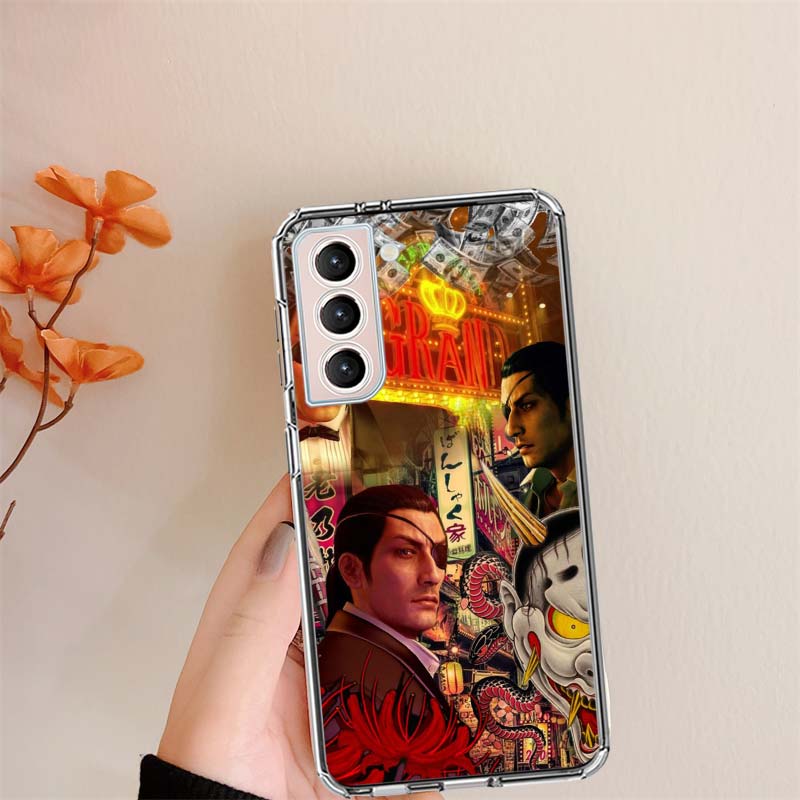 Чехлы для телефона Yakuza 0 Game Clear для Samsung S26 Ultra Galaxy S25 Edge S24 S23 FE S21 Plus S20 S22 S10 Чехол с рисунком Совместимый