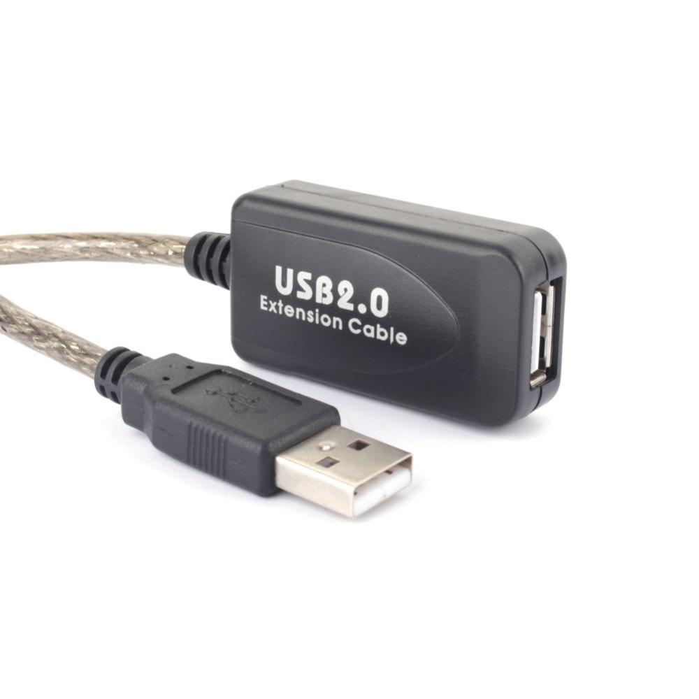480 Mbps Speed USB 2.0 Extension Cable Plug and Play Network Card Data Cable Signal Boosting