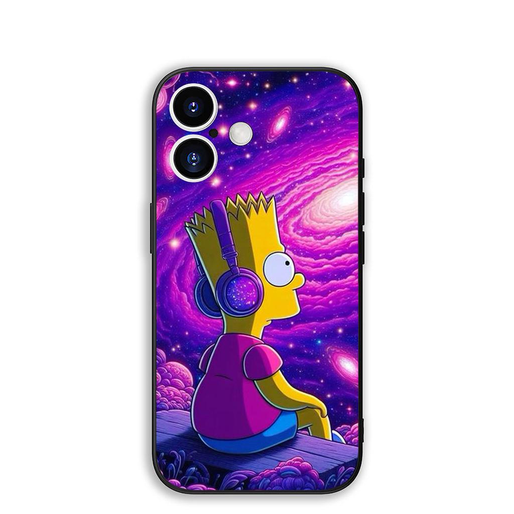 for Motorola Moto G82 G20 G22 G23 G32 G8 G7 G9 Power Plus G41 G30 G71 E22 E13 E20 E32 Phone Case The S-Simpsons Comics Bart