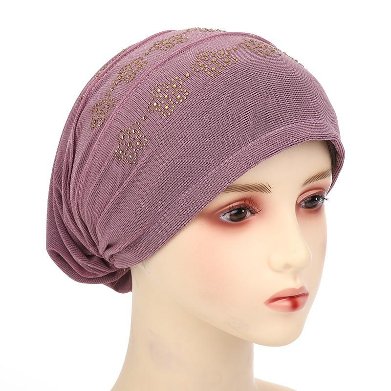 Дышащие летние шапки-тюрбаны для мусульманок