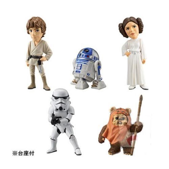 Коллекционная фигурка Star Wars World, набор из 5 типов, том 2