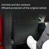 Seat Backrest Anti Kick Pad for Tesla Model 3+ Microfiber Leather Half Cover Seat Protective Cover Model3 Modely Car Accessories