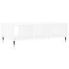  Coffee Table, White, 104x60x35 Cm, Wood-based Material