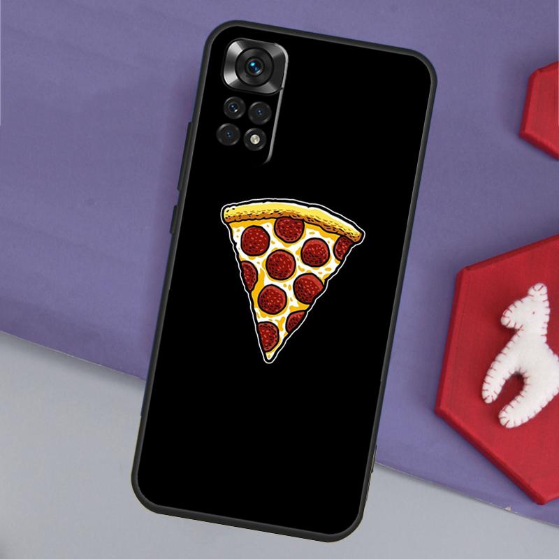 Pizza Food Bacon Cheese Funda For Xiaomi Redmi Note 14 13 Pro 12 11 9 10 9S 10S 11S 12S Redmi 14C 10C 12C 13C Case