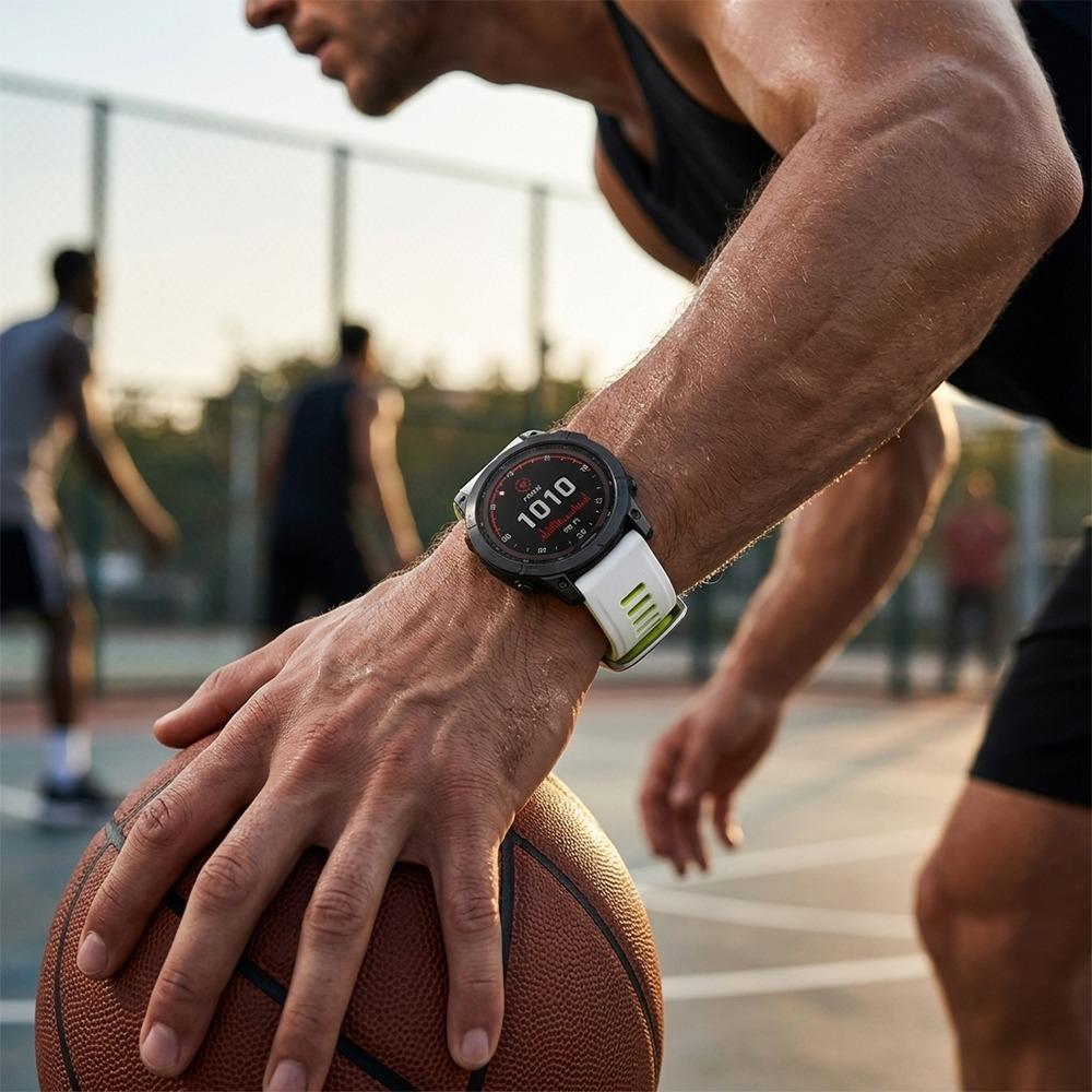 22 мм 26 мм Быстросъемный силиконовый ремешок для часов Garmin Fenix 7 7X 8 6 Pro Enduro 3 2 Epix Pro Спортивный ремешок в цвет