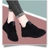 Maogu New Black Casual Mesh Breathable Sneakers Daily Lightweight Women Shoe Tennis Lace-up Cheap Sneaker Women's Sports Shoes