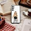 S-Sydney S-Sweeney   Phone Case For Samsung S 25,24,23,22,30,21,10,9,Ultra,Plus,Lite,FE,4,5 G Soft Black Case