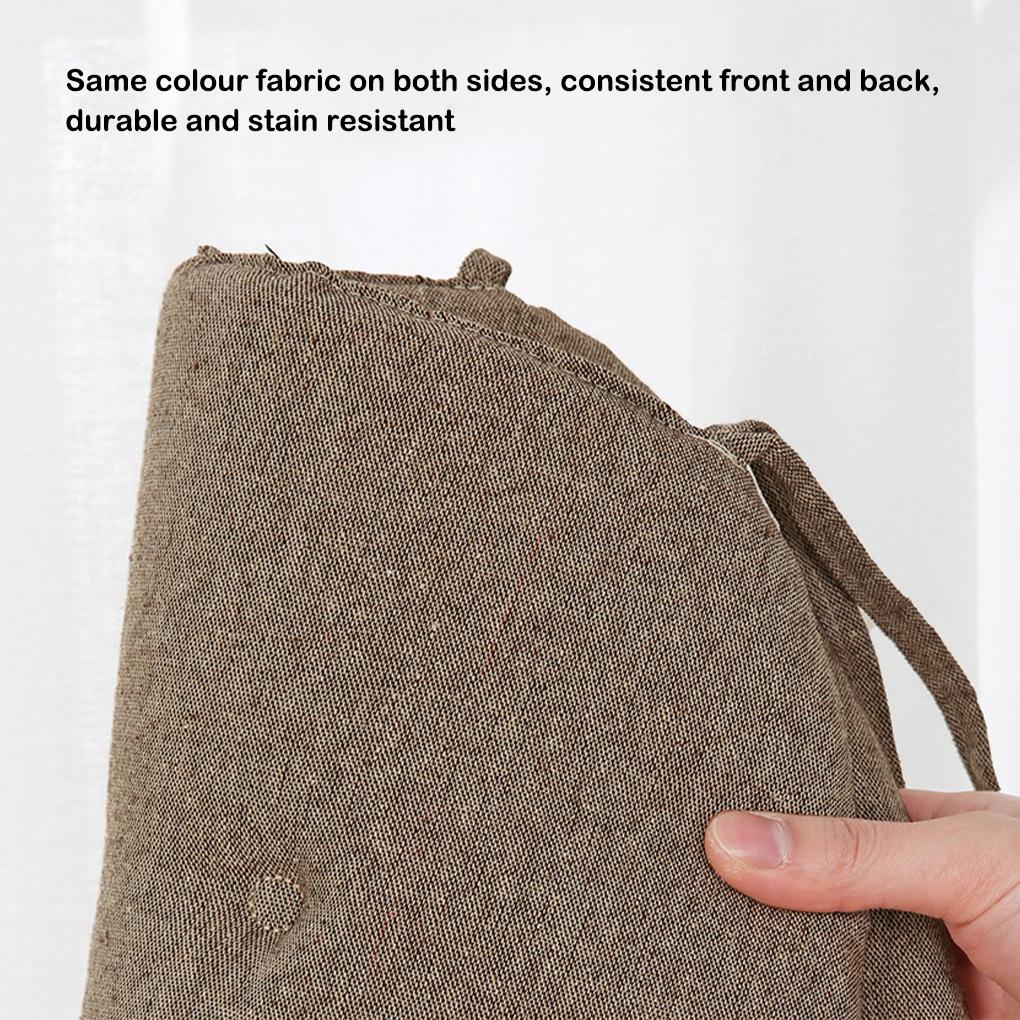 Сиденье для обеденного стула, табурета, подушки для стула с завязками, противоскользящие, для автомобиля, для улицы, для дома, кухни, сада, офиса