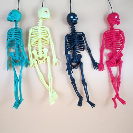 Череп Скелет Хэллоуин Модель игры Брелок Ключ Партия Декор Игрушка