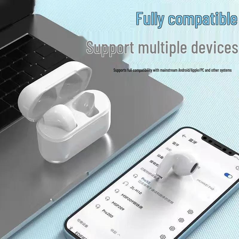 2024 Pro5s True Wireless Мини-спортивные Bluetooth-наушники-вкладыши с высоким качеством звука для игр