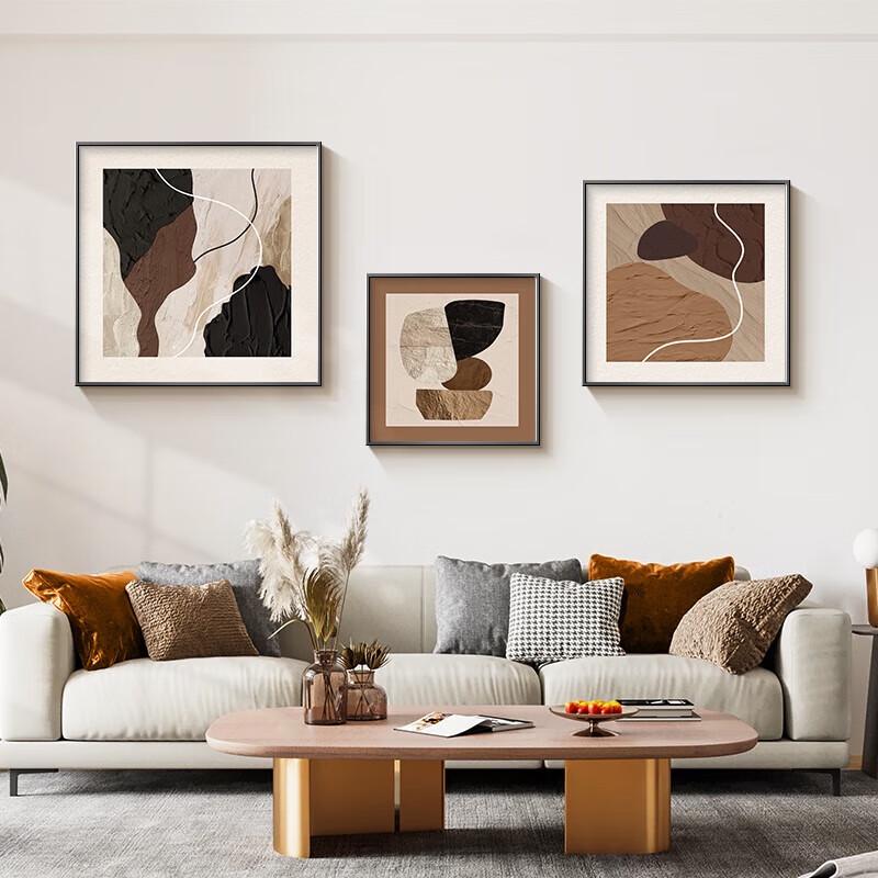 Современное абстрактное керамическое настенное искусство для гостиной