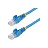 Câble Réseau Cat5e UTP - STARTECH - 5 M - RJ45 Mâle/Mâle - Bleu - PVC Durable