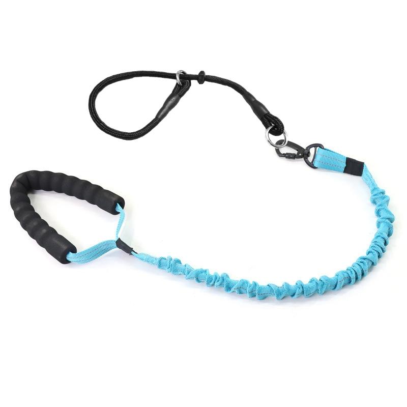 Прочный поводок-удавка, удобный, прочный поводок-веревка для больших и средних собак, поводок для дрессировки домашних животных без рывков