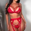 Новое сексуальное женское белье женское нижнее белье пижамы кружевной бюстгальтер трусики стринги подвязки