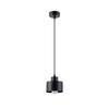 Savar 1 black hanging lamp