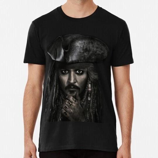 Mr Depp Captain Jack Sparrow Size S to 5XL Made in the USA T-Shirt