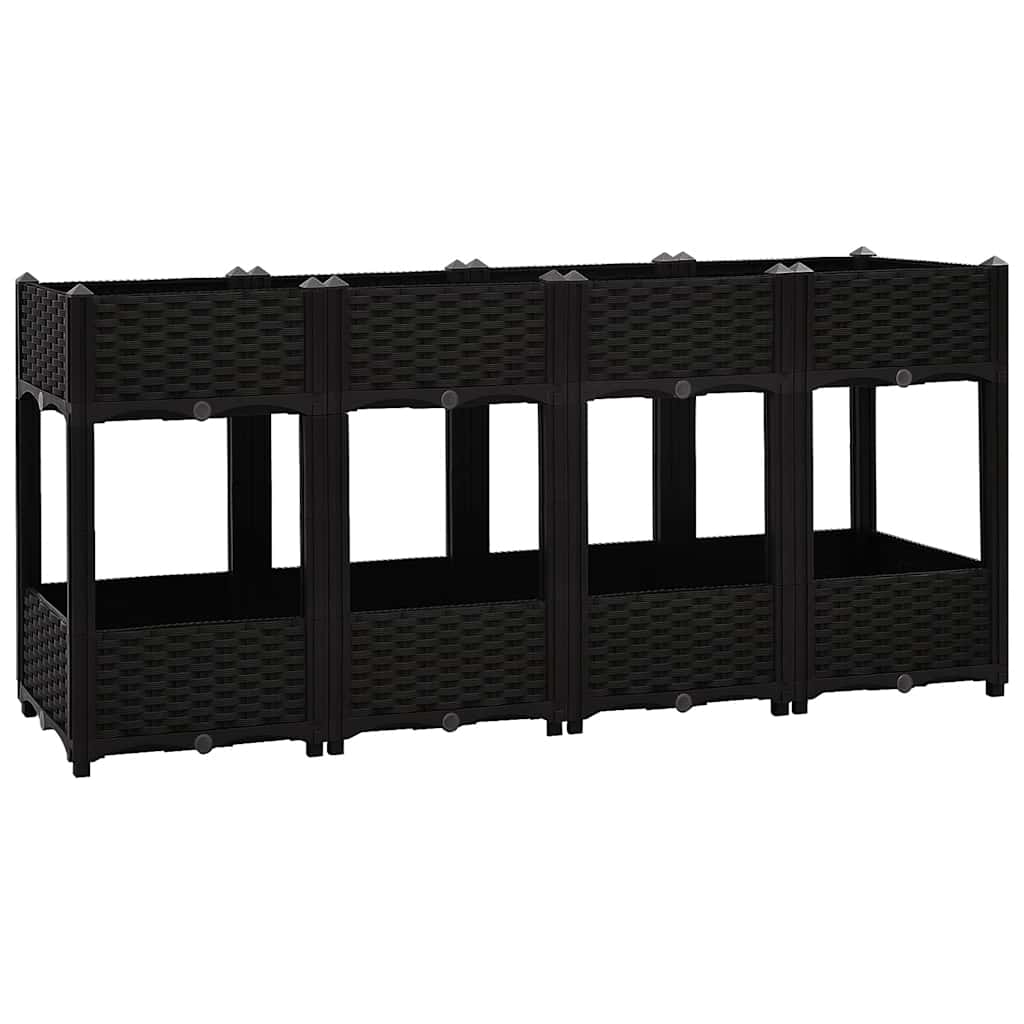 Raised Bed 160x40x71 cm Polypropylene