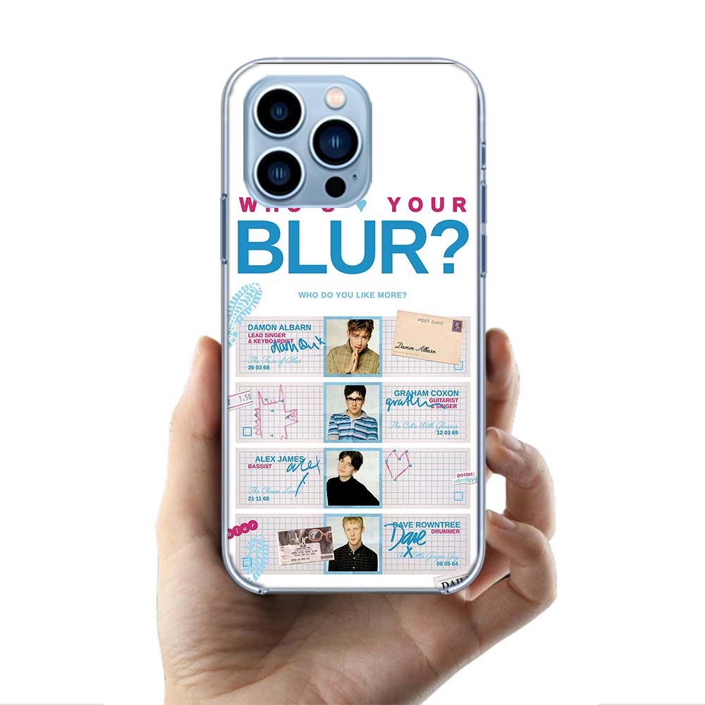 Blur Band Cases Phone Case For Iphone 17E 16E 17 Air 16 Pro Max 15 Pro 14 Plus 11 13 12 Mini Cover Cases Compatible with Suitabl