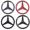 ABS Наклейка-эмблема на решетку радиатора автомобиля для Mercedes Benz W204 W205 W210 W211 W212 W213 C E Class GLA GLK ML GLC GLE