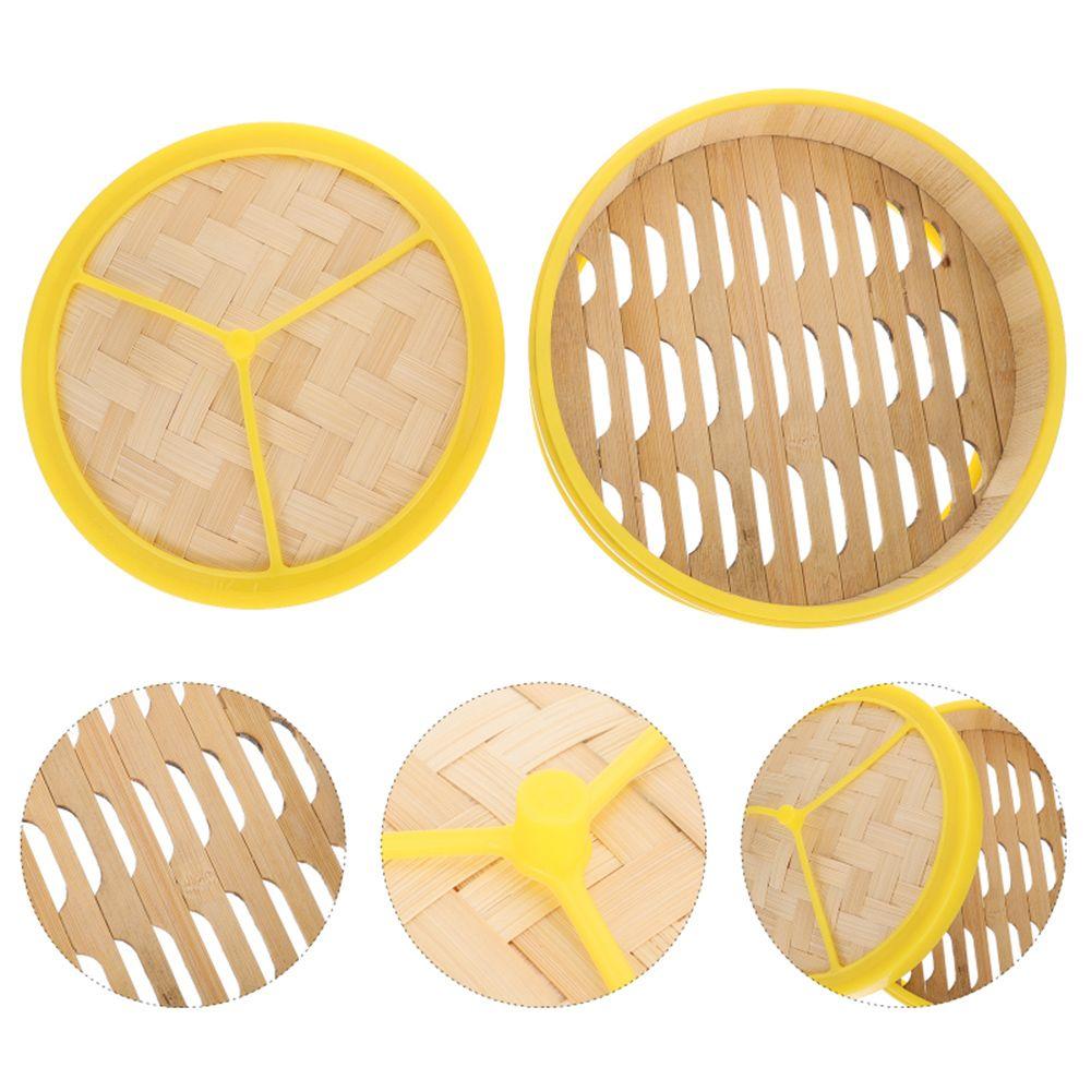 Food Chinese Food Making Safe Bamboo Steamer Steamer Basket Dumpling Steamer Kitchen Cookware