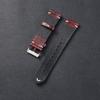 Genuine Leather Leather Strap 20mm Quick Release Strap Comfortable Wristband  Smartwatch