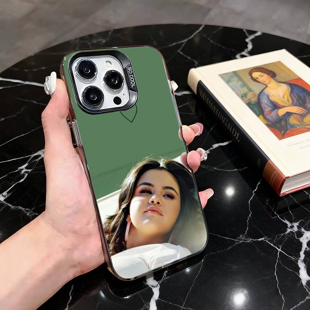 S-Selena Sweet G-Gomez-SG Чехол для телефона для iPhone 17,16,15,14,13,12,11 Plus,Pro Max,XS, Цветной Серебристый Черный Чехол