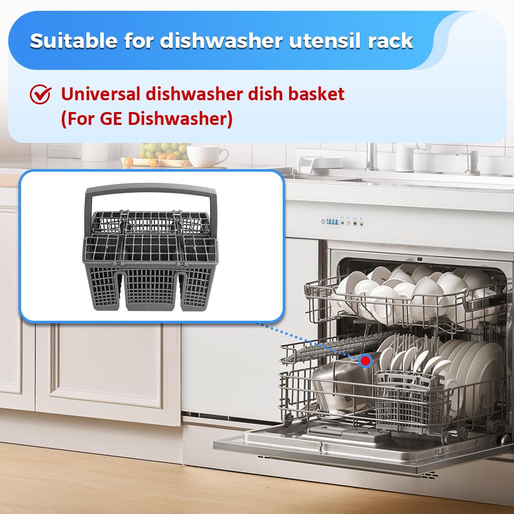 1PC Dishwasher Cutlery Basket for Bosch For Maytag For LG For Kitchenaid for Bosch for Kenmore Dishwasher Knifes Fork Storage Basket Cutlery Holder