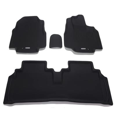 Комплект напольных ковриков Clazzio 3D Type для 1 Wagon R Smile R3 to R6, НОВЫЙ резиновый черный (2021)/9 (2024)/11 ES-6046 [5EESB6046K]