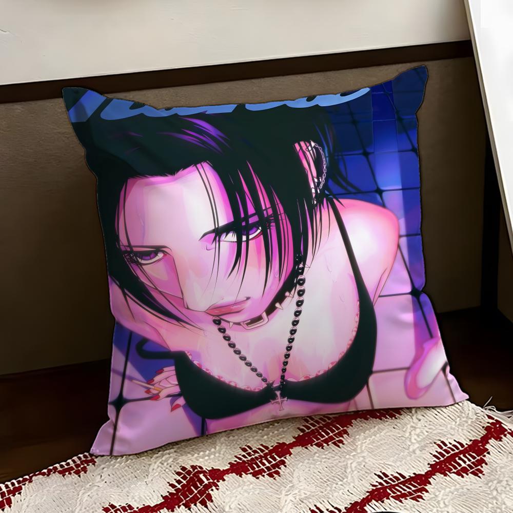Anime NNNANA Cushion Cover Reversible Soft Durable Pillow Cover Home Car MultiScene Use for Daily Comfort