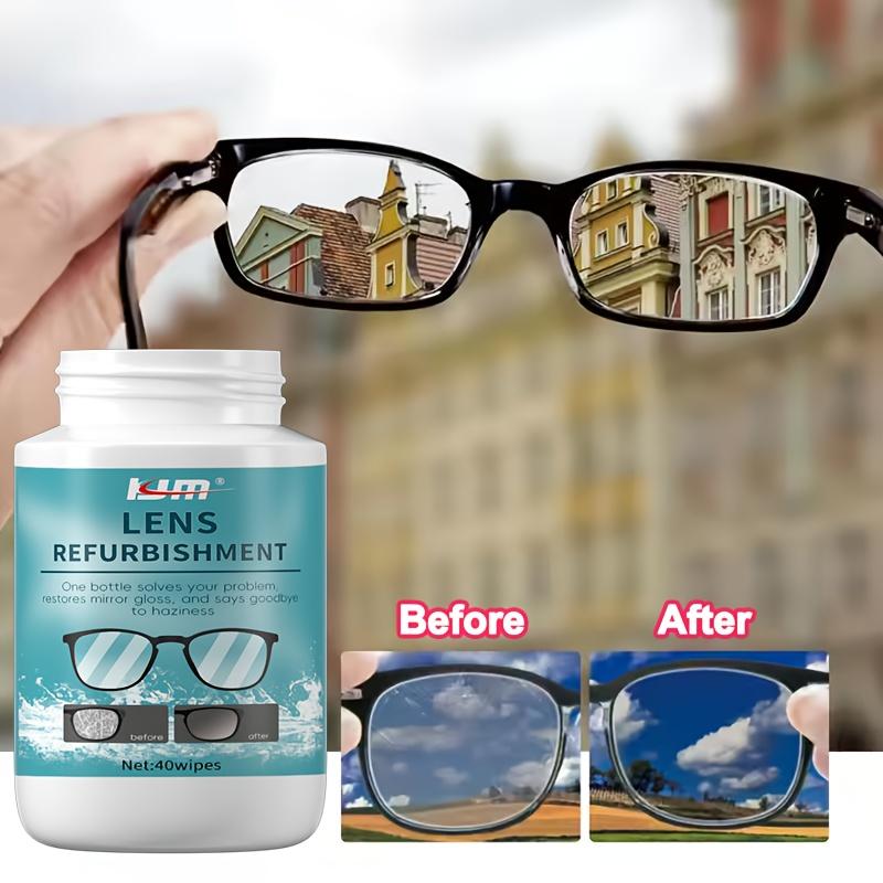 Набор для восстановления очков, не повреждает линзы, возвращает блеск как у зеркала, подходит для очков, защитных очков, моды