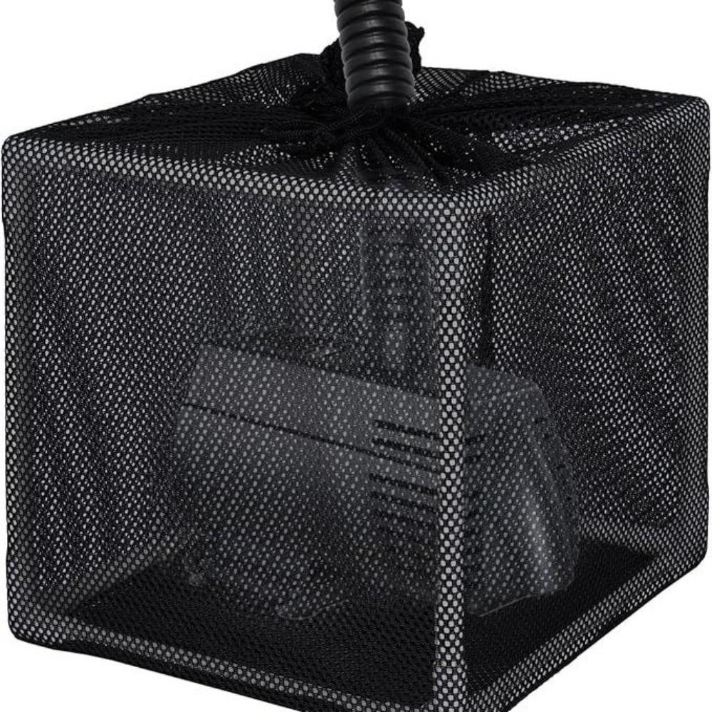 High Flow Pump Barrier Bag Drawstring Closure Pond Filter Bag Aquarium Filtration