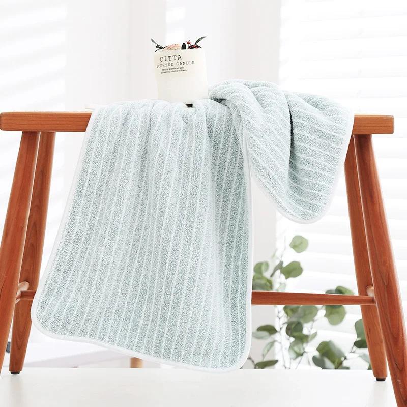 Quick-Drying Towel Coral Fleece Towels Bath Towels Thickened Absorbent for Swimming Pool Sports Fitness Gift Towels