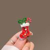 Рождественская брошь «Снеговик» в корейском стиле, брошь «Рождественская елка», рождественское украшение