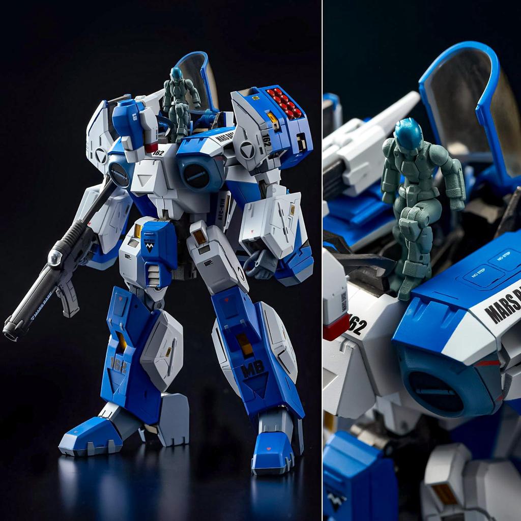 RIOBOT Реджиос Эта Масштаб и АБС Окрашенная Подвижная Фигурка 1/48 AFC-01H (Вторая перепродажа) 1/48 Литой металл, ПВХ,