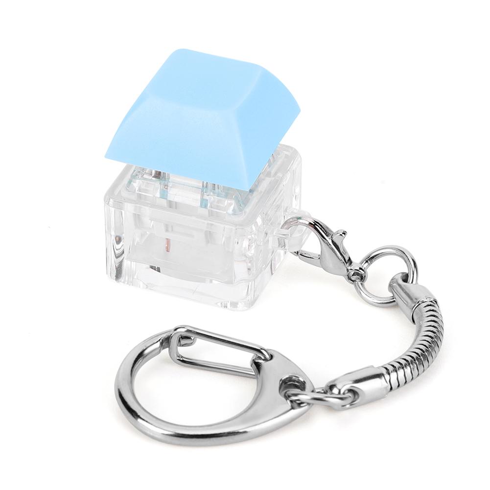 Keyboard Caps Toy Press Stress Relief Fidget Button Key Caps Fidget Keychain Keyboard Keychain Toys Finger Keyboard Key Toy