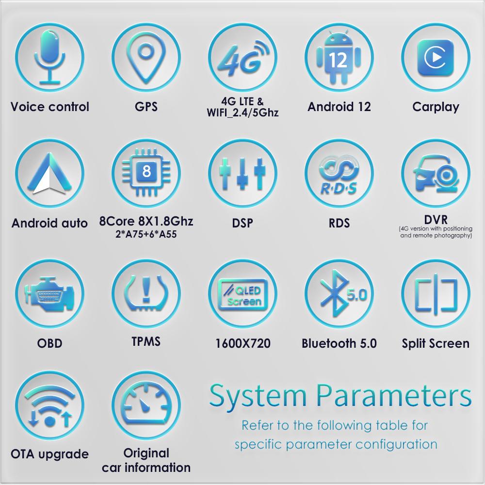 2din Android Авторадио для Renault Logan 2 2012-2019 Sandero 2 Автомобильный радиоприемник Мультимедийный видеоплеер GPS Navi Головное устройство Carplay 4G Интеллектуальный экран