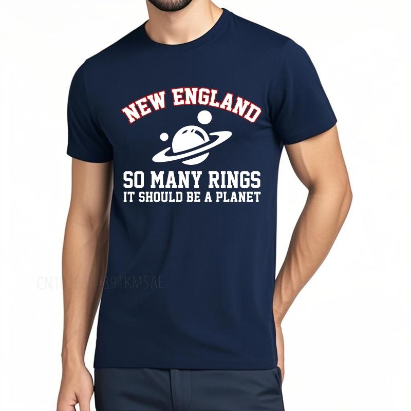 Black Summer Boys T Shirt New England So Unisexy Rings It Should Be A Planet Short Sleeve Breathable Crew Neck Tshirt