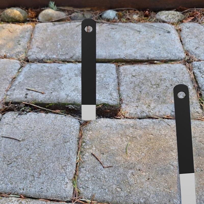 2 шт. Профессиональные инструменты для подъема брусчатки, съемники брусчатки для подрядчиков и энтузиастов DIY, безопасное извлечение кирпича