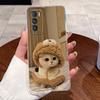 Jelly Casing For Realme GT Explorer Master/GT Master Explorer Edition Clear Silicon Soft TPU Back Cover Cute Cat Protective Case