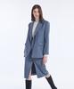 Юбка базовая шерстяная Nevel Everywear_Темно-синий