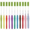 2-8mm Crochet Set Ergonomic Crochet Hook Set Extra Long Kit Crochet Needles Knitting Crochet Tricot Accessories For Beginners