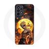 Phone Case - MANIACASE - Samsung Galaxy A52 5g - Black - Silicone - Naruto Moon 3D