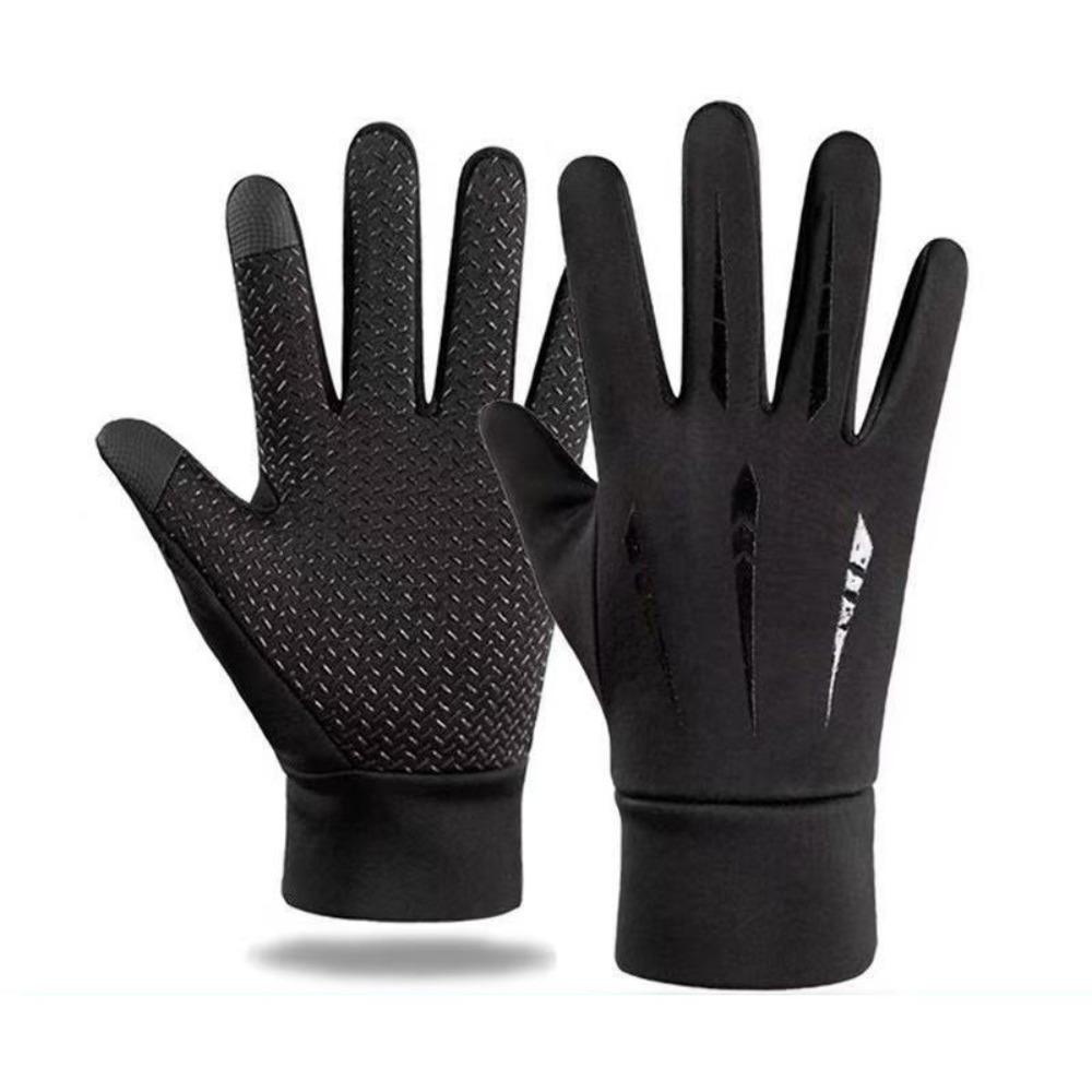 Anti-Slip Full Finger Gloves Warm Riding Protective Mittens Portable Cold-proof Gloves Men/Women